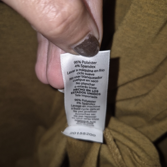 LuLaRoe Size XL Golden Long Sleeve Top - Picture 5 of 6